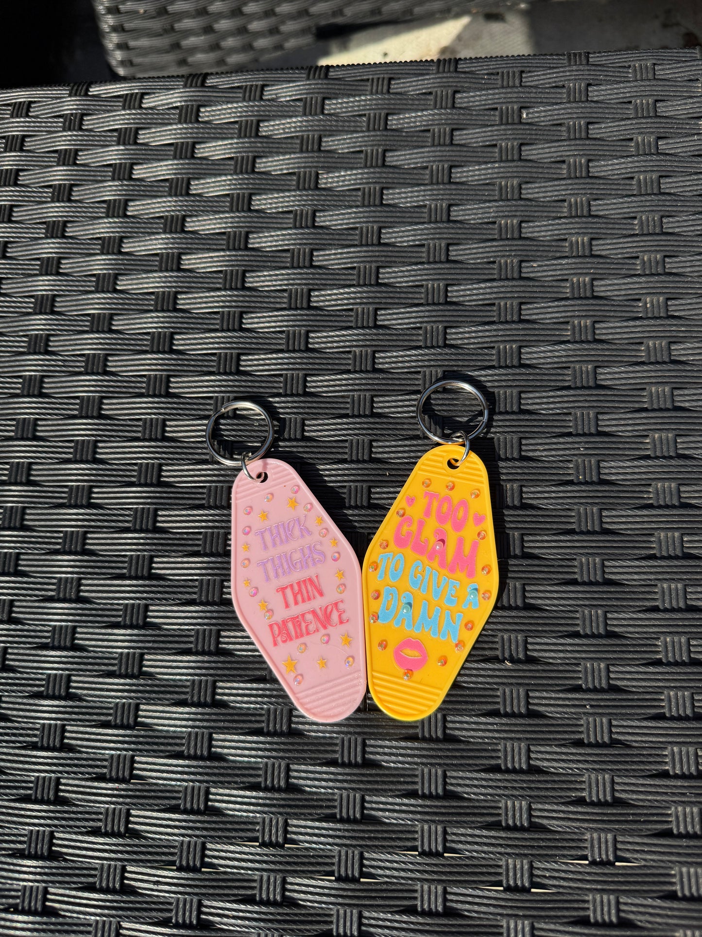 Custom acrylic keychains