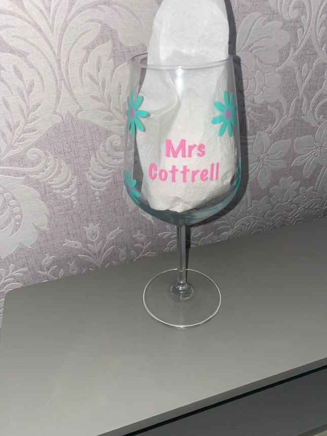 Personalised Wine Glasses