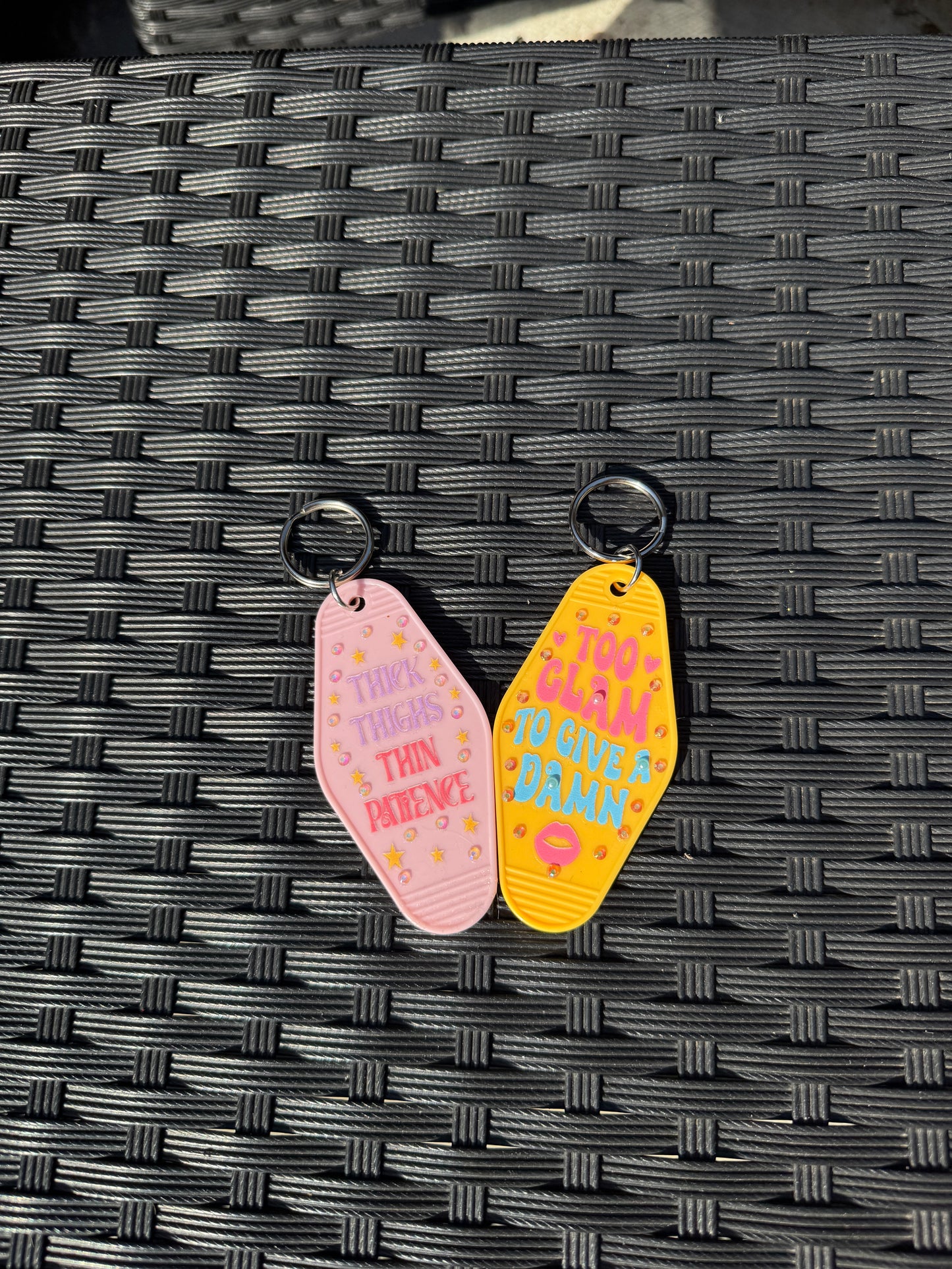 Custom acrylic keychains