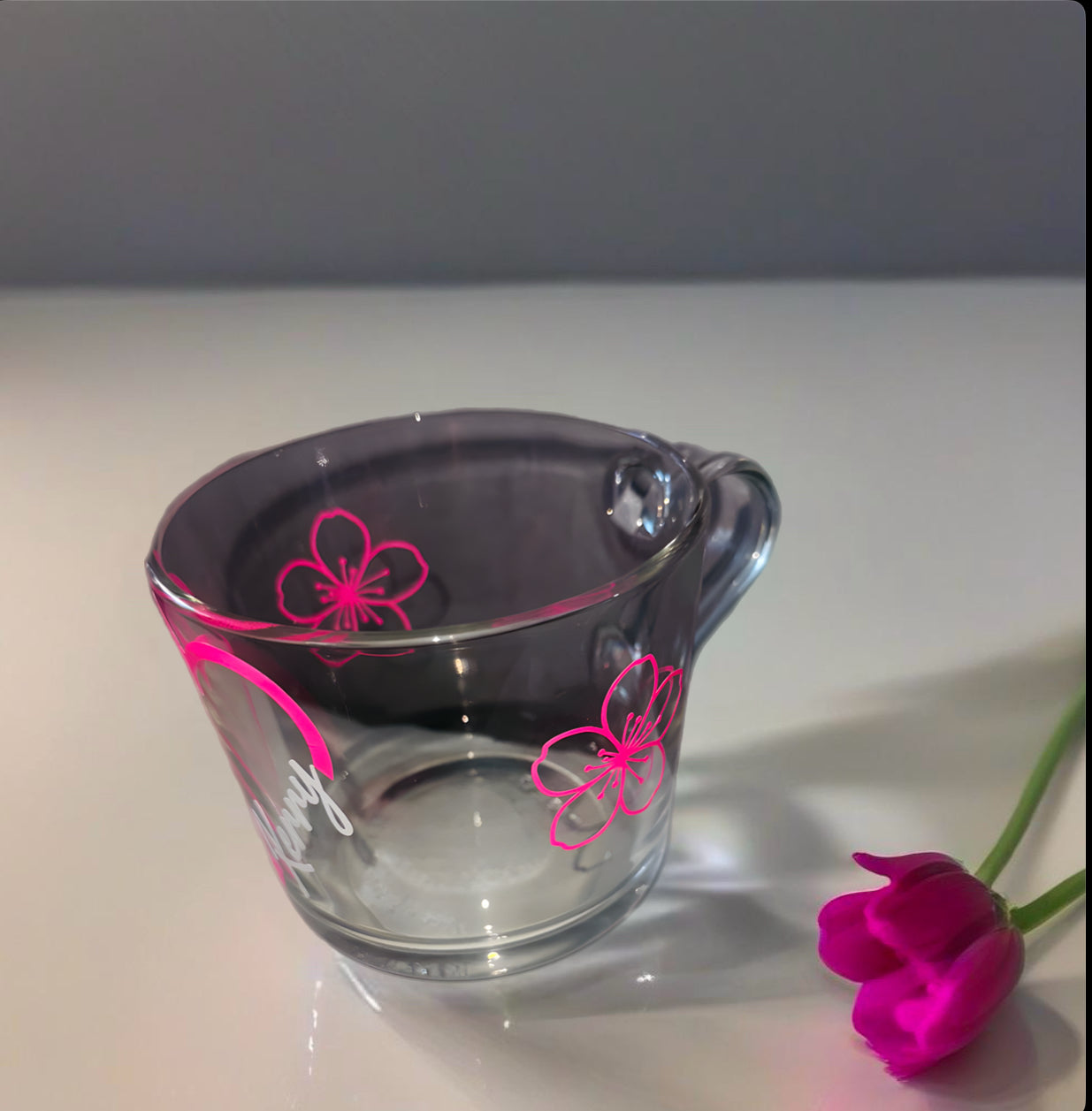 Customised Glass Mug