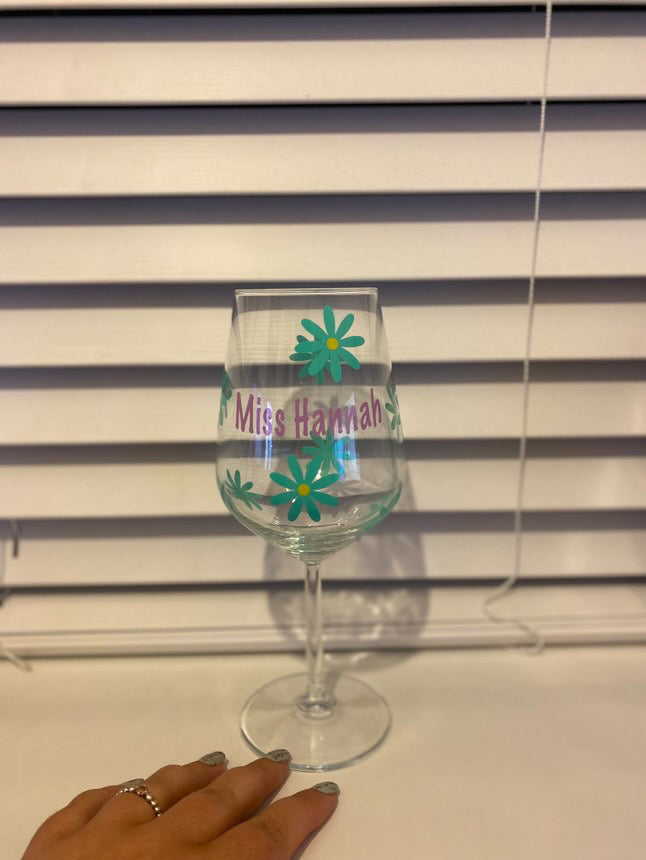 Personalised Wine Glasses