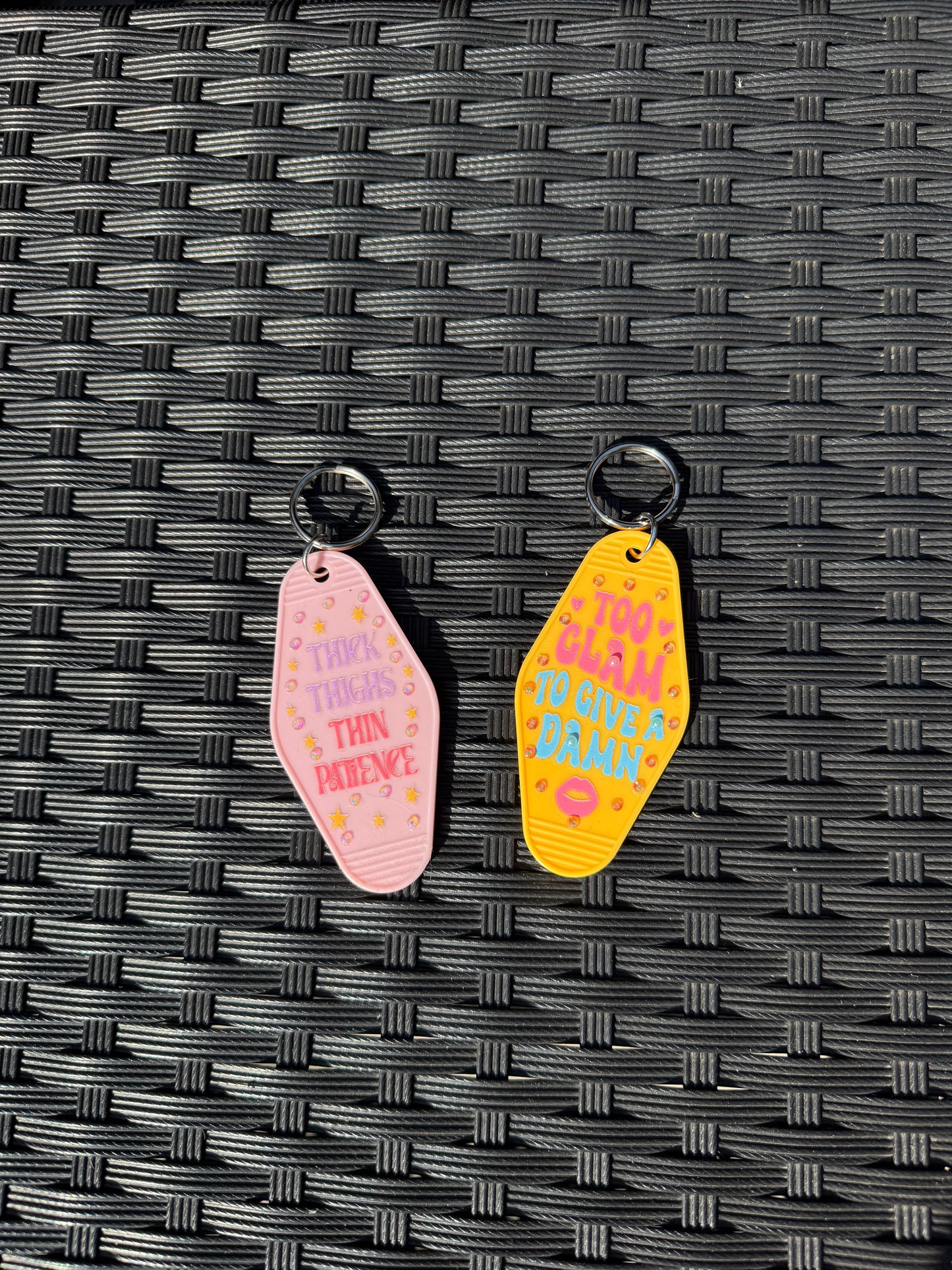 Custom acrylic keychains