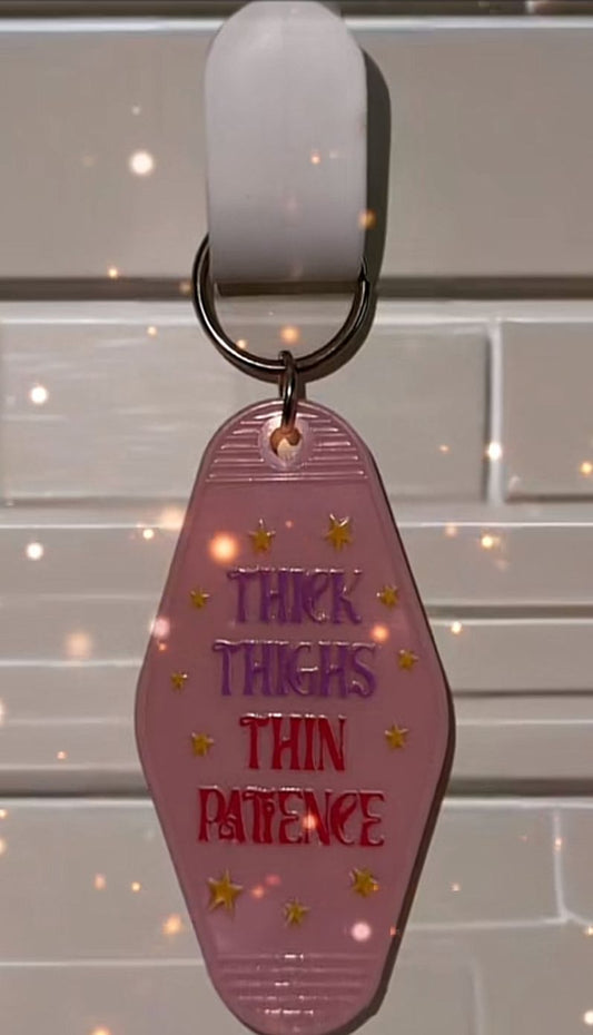 Custom made acrylic keychains