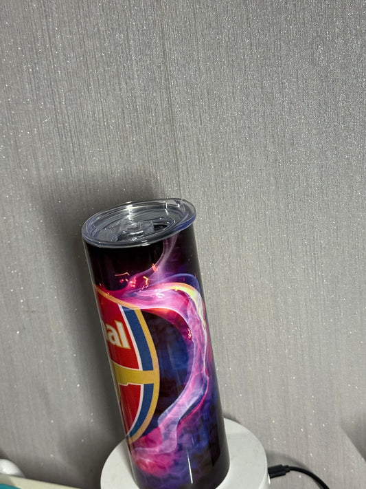 20oz Arsenal theme Tumbler
