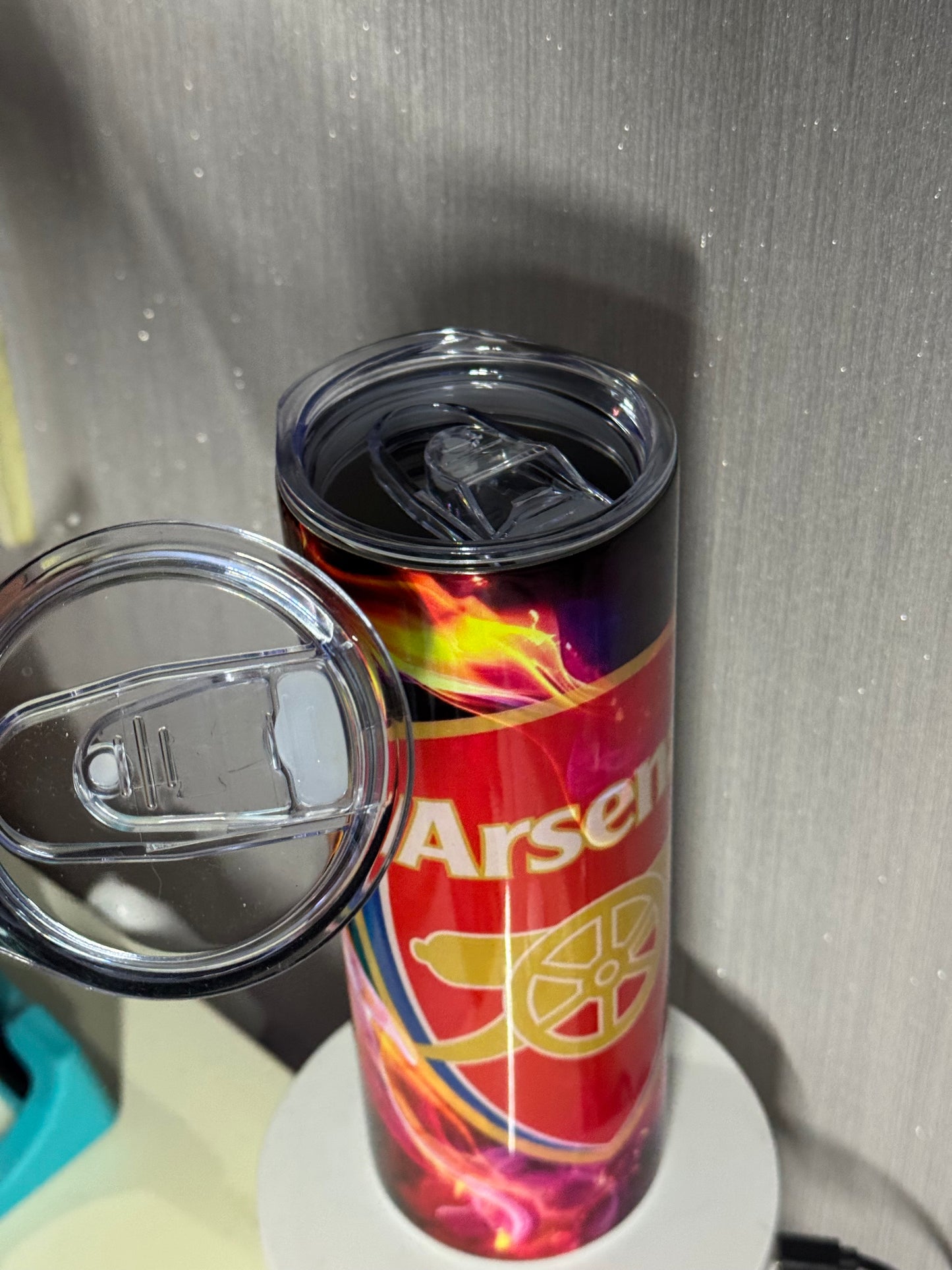 20oz Arsenal theme Tumbler